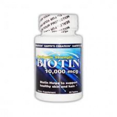 Biotin 10.000mcg Max Strength 60 STK